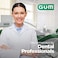 عبوات إعادة تعبئة فرشاة الأسنان العريضة GUM Proxabrush Go-Betweens، رقم المنتج 614، عينات احترافية، عبوتان لكل عبوة، 18 عبوة