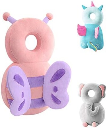 JunNeng Toddler Baby Head Protection Cushion Backpack Wear