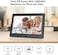 Atatat Digital Photo Frame with IPS Screen - Digital Picture Frame with 1080P Video Music Photo Auto Rotate Slide Show Remote Control Calendar Time1280x800 16:9 (7 Inch Black