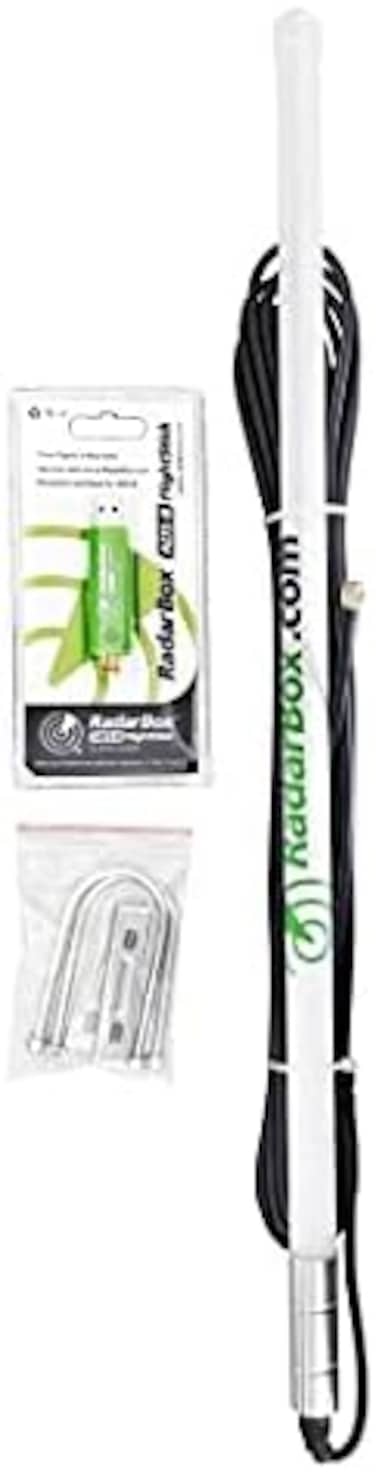RadarBox AirNav ADS-B 1090 MHz Outdoor Antenna with SMA Connector and FlightStick Bundle