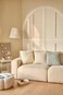 DOKOT Decorative Knit Throw Pillow Cover Chiristmas Farmhouse Sweater Square Warm Cushion Cover for Couch, Bed, Home Accent Decor (Cream, (18x18 inches(45x45cm