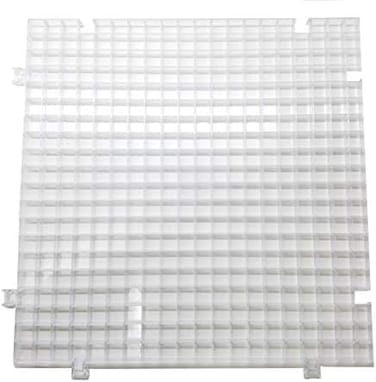 Creator's Waffle Grid 1-Pack - As Seen On HGTV/DIY Cool Tools Network - 100% USA - Solid Bottom Modular Surface - Glass Cutting, Small Parts, Liquid Containment, Grow Room, Etc. - Home, Office, Shop