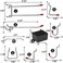 NAVSEEK Assortment with Metal Hooks Sets, Pegboard Bins, Peg Locks for Organizing Storage System Tools,114 Pieces