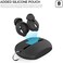 AhaStyle 4 Pairs AirPods Ear Tips Silicone Earbuds Cover Compatible with Apple AirPods (2 Pair Large2 Pairs Small, Black