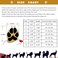 PK.ZTopia Waterproof Dog Boots, Dog Outdoor Shoes, Pet Rain Boots, Running Shoes for Medium to Large Dogs with Two Reflective Fastening Straps and Rugged Anti-Slip Sole (2.76" x2.56", Black 4PCS.
