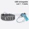 eSeasonGear VB80 12 Alarm Vibrating Watch, Silent Vibration Shake Wake ADHD Medication Reminder, Black-Large, Small 4.5-7.5"/11-19cm; Large 6.5-8.5"/16-21cm, Modern