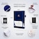 Clever Fox Planner Premium Edition &ndash; Undated Luxurious WeeklyMonthly Planner to Increase Productivity and Hit Your Goals &ndash; Organizer &ndash; Start Anytime, A5, Lasts 1 Year, Navy Blue (Weekly