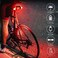 VASTFIRE Bike Turn Signals Rechargeable Rear Bike Lights for Night Riding Luces para Bicicleta Waterproof Bike Light 2024 Bike Accessories Bike Indicators
