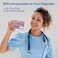 Lisol EKG Badge Card EKG Badge Buddy Nursing Reference Interpretation ECG Ruler Measurement Cardiac, Cheat Sheet Nurse Accessories for Work Stemi Telemetry Interpretation 12 Lead ECG Rate Pocket Cards
