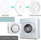 AMI PARTS 10 PCS Dryer Exhaust Filter for Panda, Universal Lint Filter Cloth Dryer Replacement Include 8 Exhaust Filters2 Air Intake Filters