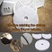 AMI PARTS 10 PCS Dryer Exhaust Filter for Panda, Universal Lint Filter Cloth Dryer Replacement Include 8 Exhaust Filters2 Air Intake Filters
