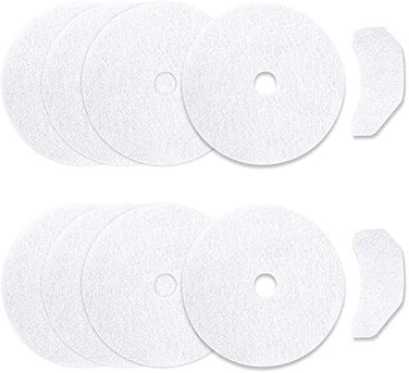 AMI PARTS 10 PCS Dryer Exhaust Filter for Panda, Universal Lint Filter Cloth Dryer Replacement Include 8 Exhaust Filters2 Air Intake Filters