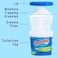 DAMPRID DR Moist ABS 10.5OZ Fresh Scent 4PK - SIOC Moisture Absorber, 4 Pack, Blue, 10 Ounces