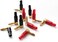 HRLORKC 10pcs Right Angle Speaker Plugs 4mm/0.16" 90 Degree Speaker Connector Right Angle Banana Plugs for Speaker Wire (Red and Black