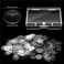 WILLBOND (200- Clear Disc Pads to Stabilise Earrings, Plastic Discs for Earring Backs (200