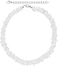 Fablinks White Puka Shell Neckace for Men and Women - Hawaiian Clam Chip Surfer Necklace for Men and Women - Trendy Summer Beach Shell Necklace Choker for Men and Women - Seashell VSCO Beach Choker 18