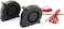 RuiLing 4-Pack 5015 DC 12V 0.18A Cooling Blower Fan 6000Rpm Industrial Cooling Turbo Fan for 3D Printer Accessories,Mini Black Plastic Cooling Fans 50x50x15mm