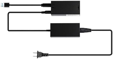 E EGOWAY Xbox Kinect Adapter Charger for Xbox One S/X Kinect 2.0 Sensor and Windows PC Interactive APP Program Development Adapter Power Supply Connect to PC Via USB 3.0