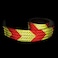 AISEY Reflective Tape Waterproof High Visibility RedYellow, Industrial Marking Tape Heavy Duty Hazard Caution Warning Safety Adhesive Tape Outdoor 2 Inch by 30 Feet