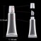 HRLORKC 40Pcs 10ml Empty Tubes Lip empty lip gloss containers for Lip Gloss Balm Cosmetic