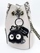 YJacuing Wildforlife Dust Bunny Soot Sprite Plush Keychain