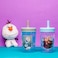Zak Designs Disney Frozen II Movie Kelso Tumbler Set, Leak-Proof Screw-On Lid with Straw, Made of Durable Plastic and Silicone, Perfect Bundle for Kids (Frozen 2 Olaf, 15 oz, BPA-Free, 2pc Set