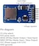 Wishiot 5PCS Micro SD Card Module Mini TF Card Read Write Sensor with SPI Interface for Arduino Raspberry Pi Storage Board Breakout Female to Female Dupont Cable