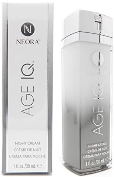 Bizzico Neora Age IQ Night Cream - Unscented Hyaluronic Acid Moisturizer for All Skin TypesTones, 1 Fl Oz