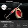 TOPFORT Ice Fishing Lure Kit, 55PCS Ice Fishing Gear Tackle Box Kit with Soft Fishing Lures, Ice Fishing Jigs for Winter Ice Jigging Crappie Sunfish Perch Walleye Pike