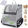 LOLLIMEOW Pet Carrier Backpack for Dogs and Cats,Puppies,Fully Ventilated Mesh,Airline Approved,Designed for Travel, Hiking, WalkingOutdoor Use