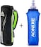 Aonijie Quick Grip Handheld Water Bottle for Running, Hand Strap Hydration Pack with 500ml Handheld Soft Flask Water Bottle (Black
