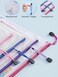 JARLINK 18 Pack 8 Sizes Zipper Mesh Pouch, Waterproof Zipper File Bags Document Pouch Multipurpose Travel Bags for Office Supplies Cosmetics Travel Accessories