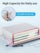 JARLINK 18 Pack 8 Sizes Zipper Mesh Pouch, Waterproof Zipper File Bags Document Pouch Multipurpose Travel Bags for Office Supplies Cosmetics Travel Accessories
