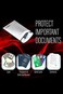 The Good Stuff Fireproof Document Bag [11x15 Protect Legal Documents with This Fireproof Bag, Ultra Safe Money Bags for Cash 2000&deg;F Rated Safe Accessories