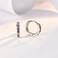 SWEETV 925 Sterling Silver Huggie Hoop Earrings for Women Girls-Tiny Small Cartilage Hoop Earring