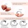 SWEETV 925 Sterling Silver Huggie Hoop Earrings for Women Girls-Tiny Small Cartilage Hoop Earring