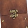 SUMGOGO Belt Pouch Waist Bag Fanny Pack Medieval Vintage Leather Pouch Cellphone Holder Holster Carry Belt Purse Pocket Casual Hiking Festival Renaissance Faire Costume Props Travel Wallet (Brown, Bro