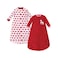 Hudson Baby baby-girls Long Sleeve Fleece Sleeping Bag Wearable Blanket