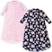 Hudson Baby baby-girls Long Sleeve Fleece Sleeping Bag Wearable Blanket