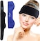NEWGO Headache Ice Pack Head Wrap for Migraines, FSA or HSA Eligible Cold Pack Head Ice Therapy Wrap for Headache Relief, Tension, Sinus Pain, Chemo, Head Injuries