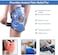 NEWGO Knee Cold Pack 2 Pack, Reusable Soft Gel Freeze Knee Wrap, Gel Beads Knee Cold Pack for Injury, Ice Packs for Knee Surgery, Joint Pain, Arthrit and Chronchron Pain, Relief Swelling, Bruises
