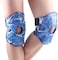 NEWGO Knee Cold Pack 2 Pack, Reusable Soft Gel Freeze Knee Wrap, Gel Beads Knee Cold Pack for Injury, Ice Packs for Knee Surgery, Joint Pain, Arthrit and Chronchron Pain, Relief Swelling, Bruises