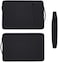 iKammo 13 Inch Laptop Case Sleeve for 13.5-14.4 Inch Surface Laptop Studio/6/5/4/3, Surface Book 3/2/1, Asus ZenBook/Dell Inspiron/LG Gram/HP Pavilion/Razer Blade Stealth 13.3 Notebook Case, Black