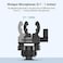 SmallRig Shotgun Microphone Holder (Cold Shoe, Built-in Soft Silicone, Bumps and Noises Absorption BSM2352