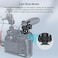 SmallRig Shotgun Microphone Holder (Cold Shoe, Built-in Soft Silicone, Bumps and Noises Absorption BSM2352