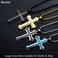 Rehoboth Men's Stainless Steel Nail Lord's Prayer Cross Pendant Necklace for Men Women Big Pendant and Strong Chain 24'