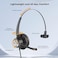 MKJ Cisco Phone Headset Corded RJ9 Telephone Headset with Noise Cancelling Microphone for Cisco CP-7821 7841 7942G 7931G 7940 7941G 7945G 7960 7961G 7962G 7965G 7975G 8811 8841 8861 9951 9971
