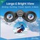 Adasion 12x42 Binoculars for Adults with New Smartphone Photograph Adapter - 18mm Large View Eyepiece - 16.5mm Super Bright BAK4 Prism FMC Lens - Binoculars for Birds Watching Hunting - Waterproof (1.