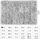 Quefe 1440pcs Acrylic Letter Beads White Cube Alphabet Beads Sorted Alphabet Beads for Jewelry Making, Bracelets, Necklaces, Key Chains (6 x 6mm