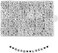 Quefe 1440pcs Acrylic Letter Beads White Cube Alphabet Beads Sorted Alphabet Beads for Jewelry Making, Bracelets, Necklaces, Key Chains (6 x 6mm